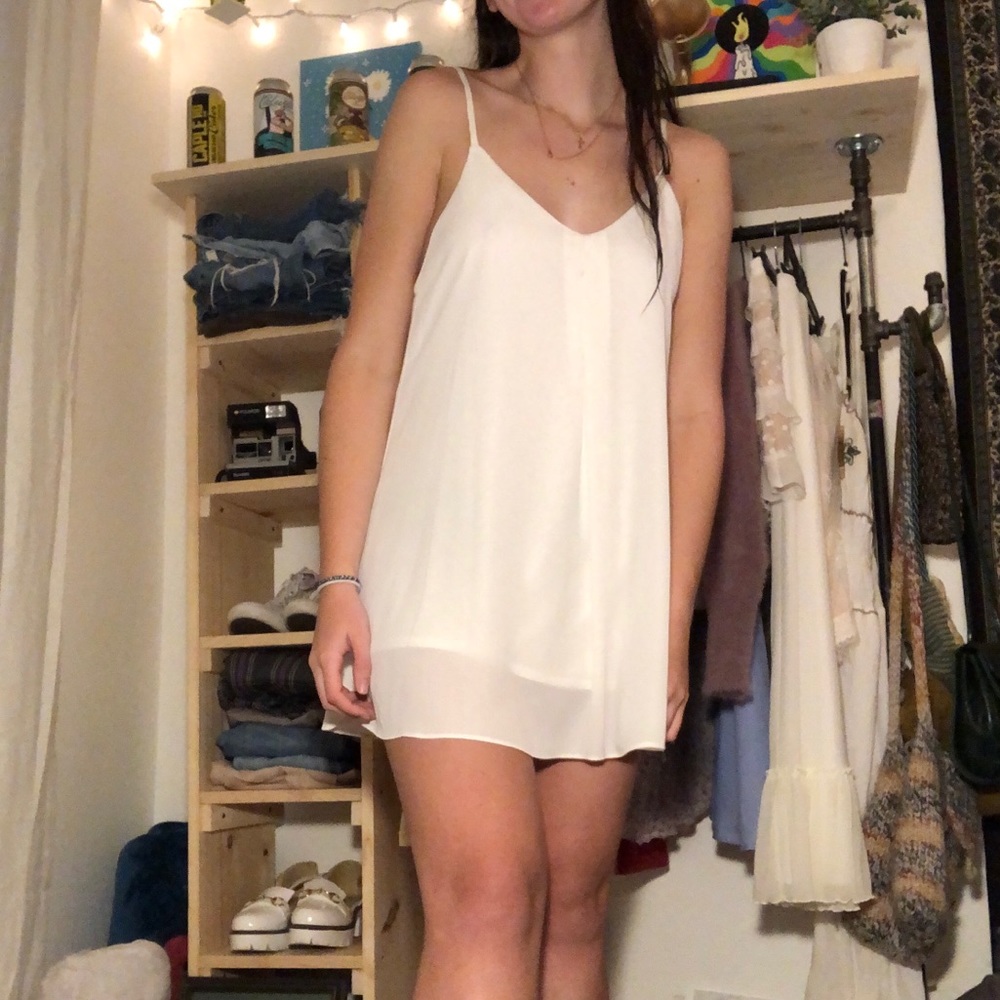 White Mini Dress
